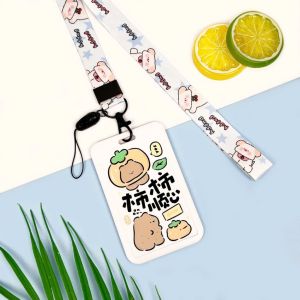 Dây đeo thẻ bao đựng thẻ học sinh thẻ tên sinh viên CAPYBARA - VPP Thiên Ái TA054