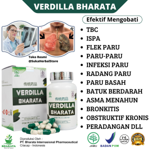Obat Batuk Berdarah Obat TBC Obat Paru - Paru Obat Sesak Nafas || VERDILA BHARATA 100% ORIGINAL