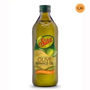 Dầu Oliu Italy Nguyên Chất Kojin Nhập Khẩu Nguyên Chai Thủy Tinh 1L Pomace Nhãn Hiệu Sità Hàng Mới Về