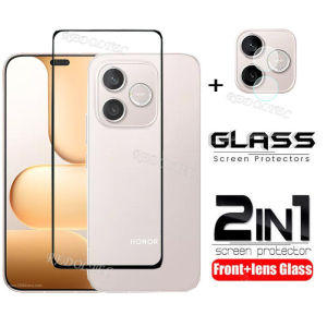 For Honor 600 Lite 2 in 1 Screen Protector+ Protector Full Cover Full Glue Honor 600Lite Tempered Glass Film Protection With Camera Flim Protection