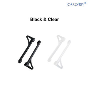 CAREVISY 2 pairs Sport Anti Slip Spectacle Hook Eyewear Retainer Eyeglasses Temple Tips for Reading Glasses Computer Glasses Spectacles