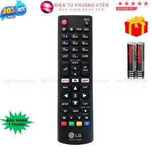 Remote điều khiển tivi LG Mã 19 AKB75095308 điều khiển TV LG SMART internet - Tặng kèm pin - Điện Tử Phương Uyên
