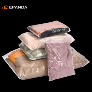 EVA Zipper Bag Clear Transparent Ziplock Storage Beg Simpan Baju Pakaian Travel Organizer Waterproof