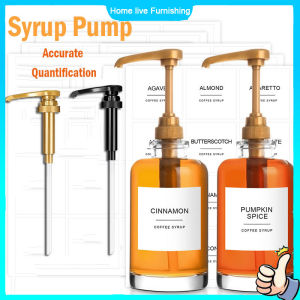 Syrup Pump Syrup Dispenser Liquid Dispenser Juice Bottle Dispenser Pump  for Davinci Starbucks Torani Sparlar 1/4oz