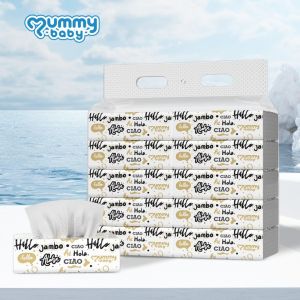 10 pack Household Napkins Puree Toilet Paper Thickening 3-Ply/4-Ply Facial Tissue Car Use Tissue#ct012