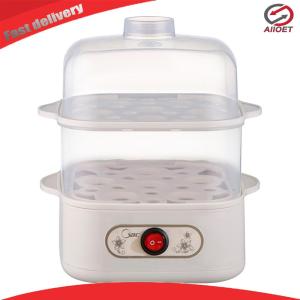 【Alloet】 Automatic Egg and Food Steamer with Multiple Layers Portable Design for Quick and Healthy Meals
