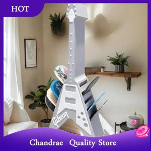 [Chandrae] 3D Printed Guitar Picks Holder Box Organizer Display Case Guitar Pick Storage Box Portable Design Storage Solution