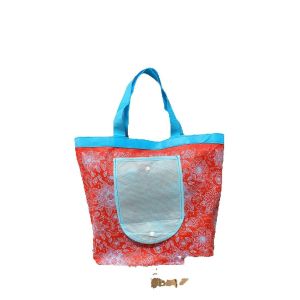 (1 LUSIN) GOODIE BAG BATIK TAS KAIN SPUNBOND MOTIF BATIK TOTE BAG BATIK . TAS BATIK