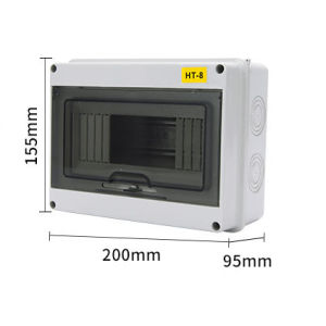 HT-5/8/12/15/18/24 Dustproof and Waterproof Utility Breaker Distribution Box