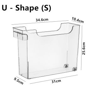 Shiok Living 🚀 Kitchen Storage Cabinet Box Storage Organizers Storage Bins Plastic Organizers Snack Storage