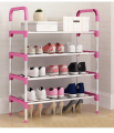 RL 6Layer Shoe Rack Stainless Steel Stackable Shoes Organizer Storage Stand COD. 
