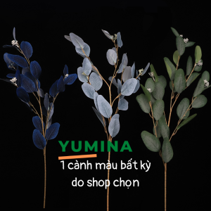 Cành Khuynh Diệp Dài 90CM Đẹp Mê Mẩn Trang Trí Nhà Cửa Nhà Hàng Sang Trọng