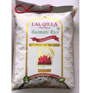 Beras Basmati LAL QILLA TRADITIONAL kemasan asli 5kg - LAPAX BERAS