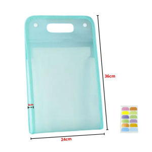 Tas file Handle Warna Transparan Anti Air Multi Layer Folder Tas File 13 Sekat Map Tas Dokumen A4 Folder Map Kerja Document PTT