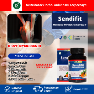 Sendifit Kapsul Original Untuk Meredakan Nyeri Sendi Asam Urat Rheumatik Nyeri Lutut Sudah Bpom