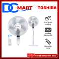 Quạt đứng Toshiba F-LSA20(H)VN Màu Xám Trắng - Hàng Chính Hãng. 