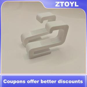 【ZTOYL】 2pcs 3D Heavy-duty Shower Hooksuitable For 8mm Glass Doors - No Drilling Requiredplastic Hook - Bathroom Storage Toweltowel