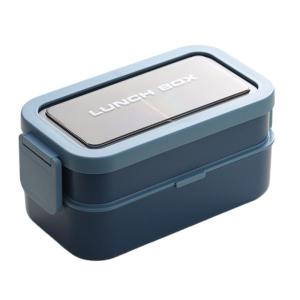 Hiện Đại Nhật Bản Phong Cách bữa ăn preps hộp 2 lớp cách nhiệt khoang bền máy rửa chén an toàn tay cầm mang đi