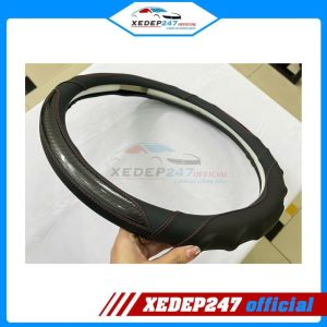 Bọc vô lăng ô tô da cao cấp chống trơn tăng độ bám an toàn khi lái phù hợp cho tất cả các loại xe