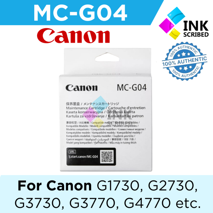 Genuine Canon Maintenance Cartridge MC G04 for Canon G1730 G2730 G3730