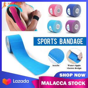 Kinesiology Tape 5cm x 5 meter Muscle Injury Therapy Pain Relief Muscle Stickers Elastic Adhesive Fitness Knee Muscle Pads