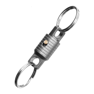 Portable Titaniums Rotating Keychain Offering Antiwear Properties And Functional Functionality For Home Essential