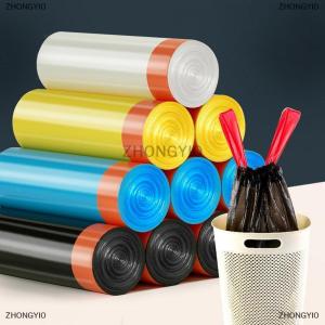 [COD] ZHONGYI0 Cầm Tay Đóng Dày Thùng Rác Túi Hộ Gia Đình Dùng Một Lần Thùng Rác Túi Nhà Bếp Làm Sạch Chất Thải Túi Không Thấm Nước Lưu Trữ