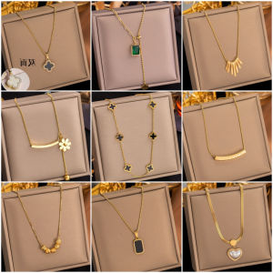 KALUNG FASHION WANITA MODEL TERKINI MEWAH DAN ELEGAN BISA COD