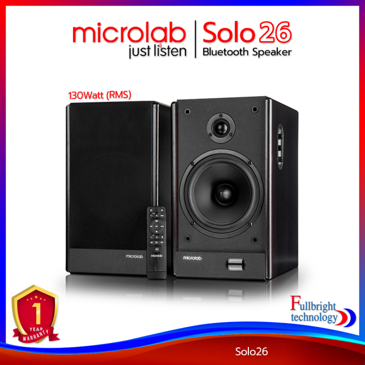 Microlab Solo 26 Bluetooth Speaker 2.0 Ch. (130 Watt) ลำโพงโฮมเธียเตอร์ ...