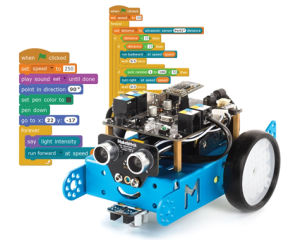 Robot mBot KJ005 Lập Trình Arduino IDE Và mBlock Dành Cho Trẻ Em Và Người Mới Bắt Đầu Học Lập Trình Điện Tử Và Robot