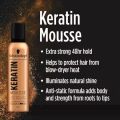 Schwarzkopf Professional Performance Keratin Mousse 250ml - Styling Foam 48H Strong Hold, with Heat Protect from Blow Dryer, Easy to Wash without Stickiness or Residues. 