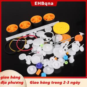 [COD] EHBqna 3PF Ship within 24 hours 78pcs hộp số Đồ chơi robot động cơ Bánh Răng Nhựa DIY Mô hình phụ kiện