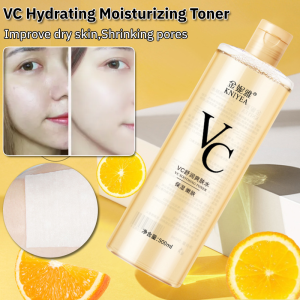 VC Hydrating Moisturizing Toner Womens Refreshing Oil Control Revitalizing Yellow Tone Reducing Pore Minimizing Facial Serum