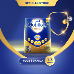 Nutrilon Royal 3 Vanila 400 gr - Susu Pertumbuhan Bubuk untuk Usia 1-3 Tahun
