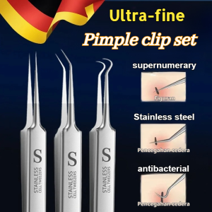 High Precision Cell Clamp Acne Clip High Hardness Pimples Blackhead Clip Tweezers blackhead removal cell clip