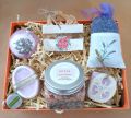 Magic Gift Set Box Sachet /Handmade Soap Body&Bath /Sabun Hadiah Set Murah With All Natural Organic / Lavender Bath Bomb. 