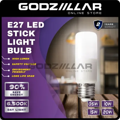 E27 LED Stick Light Bulb Mentol Lampu Energy Saving Lamp Lighting 5W 10W 15W 20W