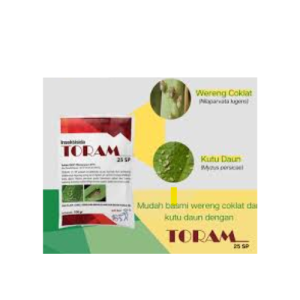 INSEKTISIDA TORAM 25 SPUNTUK HAMA WERENG BATANG COKLAT