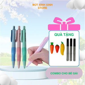 Combo 3 Bút chì cá heo định vị tay cầm cho bé lớp lá và lớp 1 giảm gánh nặng ngòi 2B cầm bút không gây đau tay