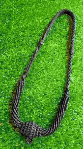 สร้อยคอถักสีดํา ปรับสั้นหรือยาวได้