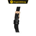 Đồng Hồ Kim Nữ Dây Da ELIO EL119-02 Đen. 