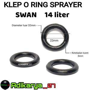 Kelep oring Swan 14 liter Klep oring Sprayer Swan 14 liter