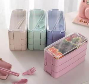 Lunch Box Portable Picnic Food Fruit Container Storage Box ( RANDOM ) Keimav-official