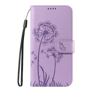 Luxury Flip Case For Huawei Pura 70 Mate 20 10 P30 P20 P10 P9 P8 P Smart Z Pro Lite 2017 Leather Dandelion Embossed Wallet Card Holder Stand Cover