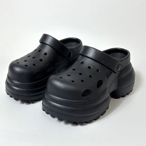 Free Shipping 2026 New Summer Thick-Soled Clogs For Women Height-Increasing Garden Shoes Non-Slip Soft-Soled Closed-Toe Sandals Summer Outdoor Wear