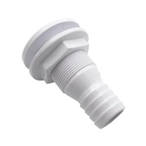 Plastic Thru Hull Bilge Fitting Marine Yacht Sail RV-Camper Truck Bilge Pump Aerator Hose Marine Yacht Accessories
