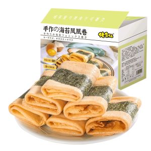 Seaweed Phoenix Roll 200g Egg roll biscuits Nori egg roll cookies