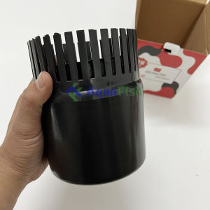 Hút mặt nhún Mini 2 trong 1 Koi Master cho hồ cá Koi đường kính 13cm cao 15cm đầu ra phi 48 tích hợp lớp ngăn cám