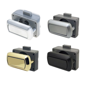 ที่จับปุ่มกดติดตั้งง่าย & ใช้งานล็อคแบบกดล็อคแบบกดการอัปเกรดกลไกสำหรับบ้านและที่เก็บของ