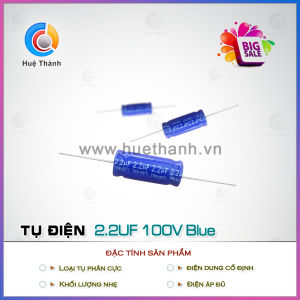 Tụ điện 100V 2.2UF (20 cái) đảm bảo tin dùng chất lượng hàng uy tín giá rẻ cạnh tranh hỗ trợ lâu dài - ĐẢM BẢO CHẤT LƯỢNG